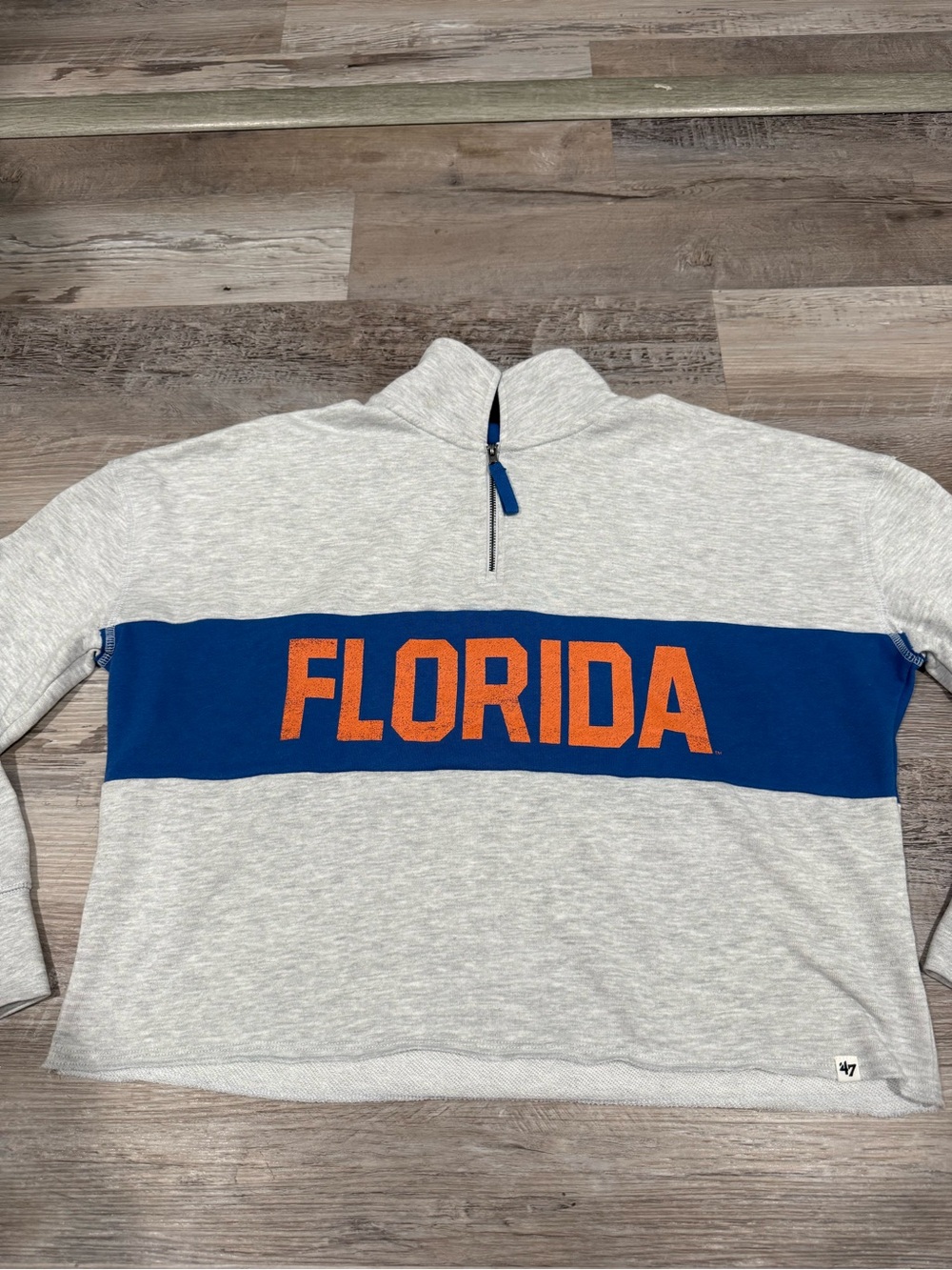 ’47 Florida Gators Cropped Quarter Zip Sweatshirt Women’s M